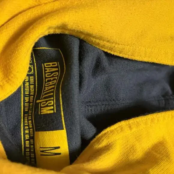 Baseballism x Savannah Bananas Double Play Reversible Raglan Pullover Hoodie - Picture 3 of 4